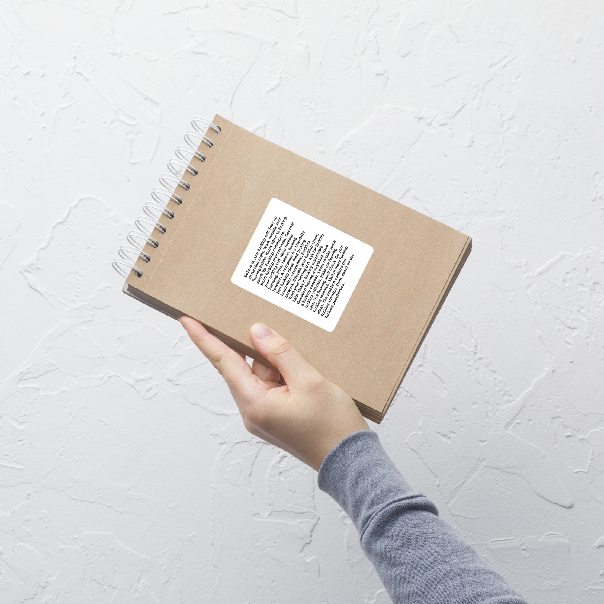 Fucking Good Advice (Die-cut stickers) - Image 3