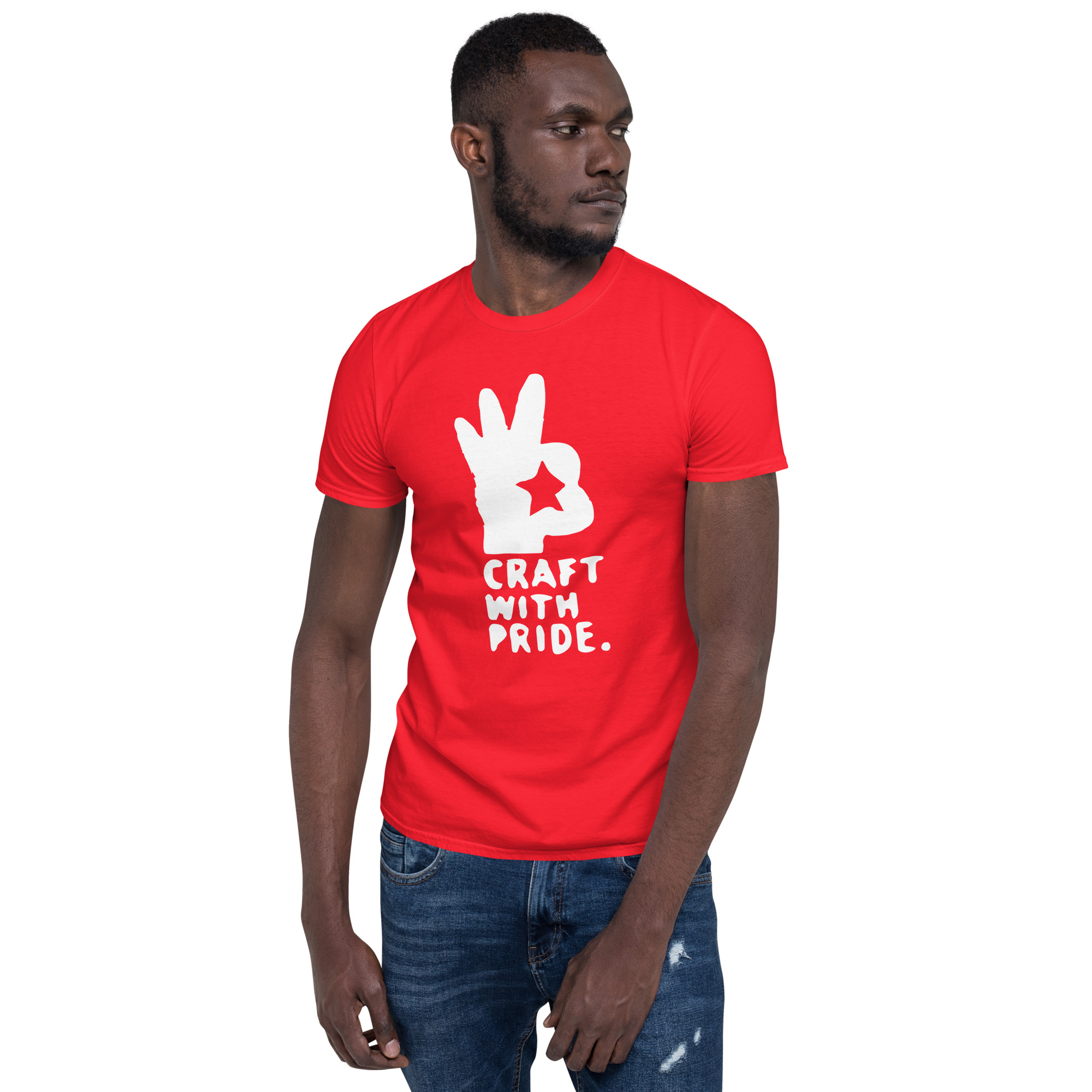 Craft With Pride (Short-Sleeve Unisex T-Shirt) - Image 4